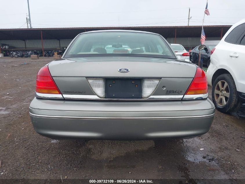 1999 Ford Crown Victoria Lx VIN: 2FAFP74W4XX184857 Lot: 39732109