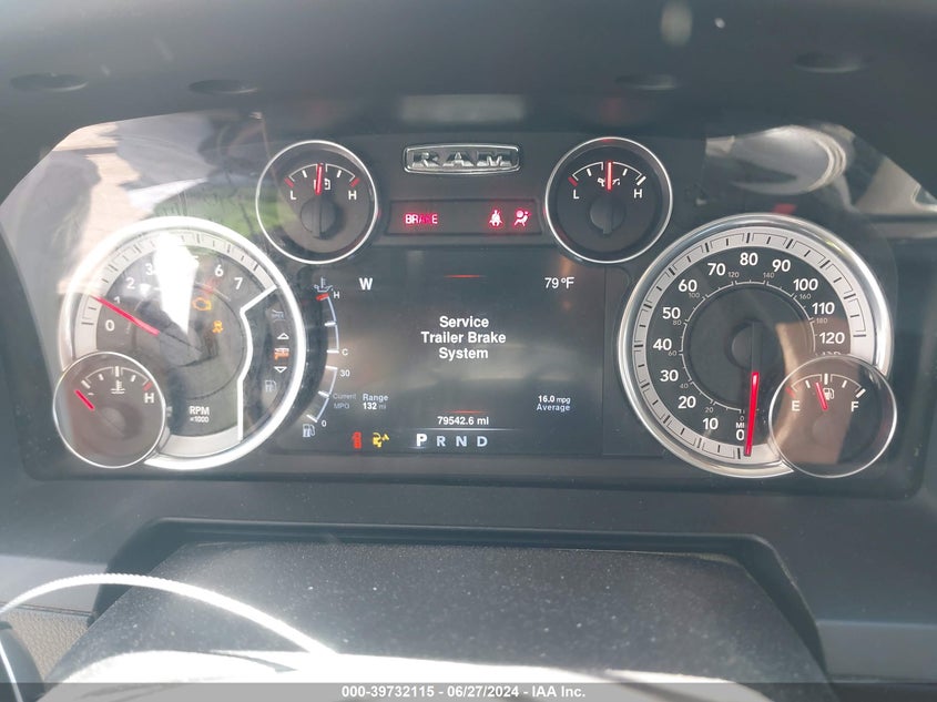 2016 Ram 1500 Laramie VIN: 1C6RR7NT0GS122193 Lot: 39732115