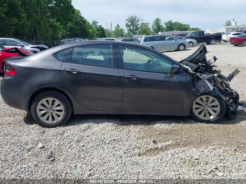 2014 Dodge Dart Sxt VIN: 1C3CDFBB2ED891044 Lot: 39732124