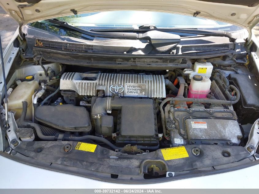 2011 Toyota Prius Three VIN: JTDKN3DU9B1395673 Lot: 39732142