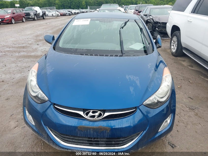 2013 Hyundai Elantra Gls VIN: KMHDH4AE9DU951769 Lot: 39732160