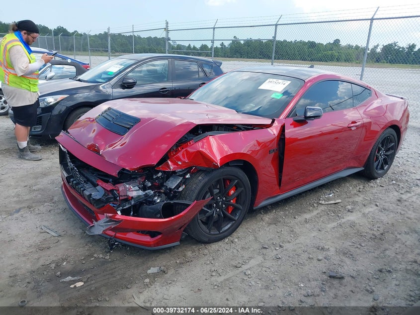VIN 1FA6P8CFXR5423677 2024 FORD MUSTANG GT