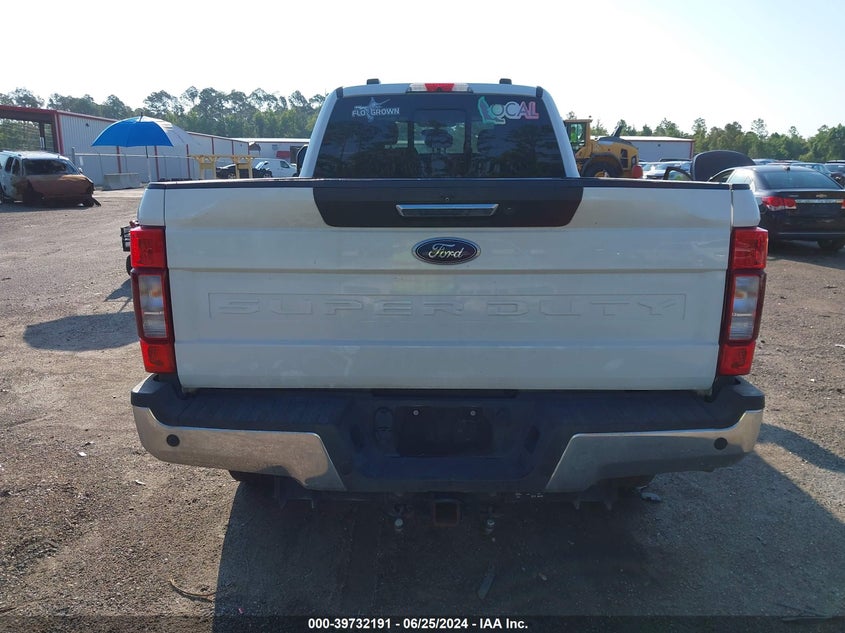2021 Ford F250 Super Duty VIN: 1FT7W2BT5MEC57325 Lot: 39732191
