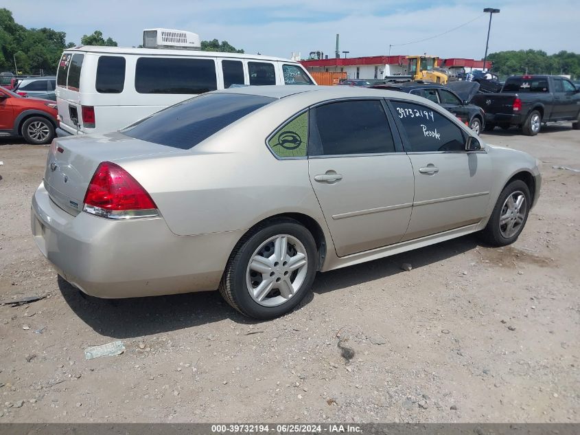 2G1WD5E36C1256076 | 2012 CHEVROLET IMPALA