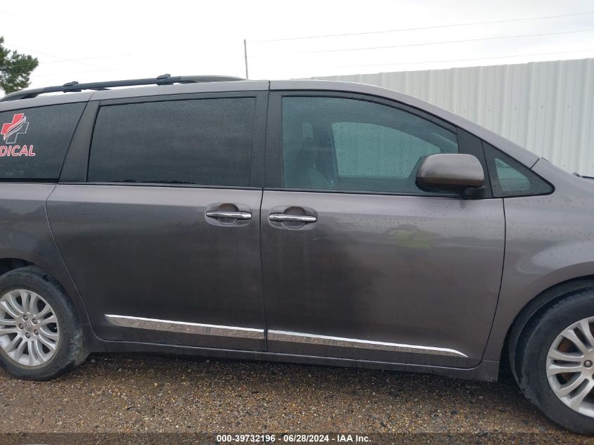 2016 Toyota Sienna Xle 8 Passenger VIN: 5TDYK3DC4GS766159 Lot: 39732196