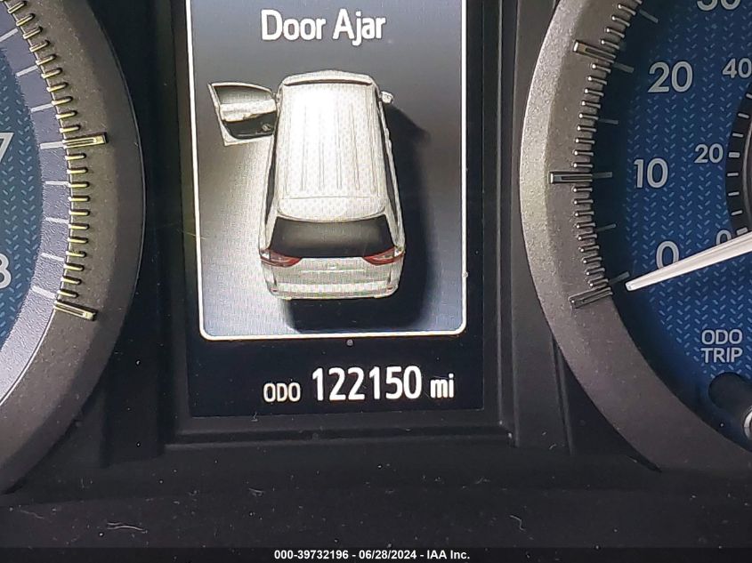 2016 Toyota Sienna Xle 8 Passenger VIN: 5TDYK3DC4GS766159 Lot: 39732196