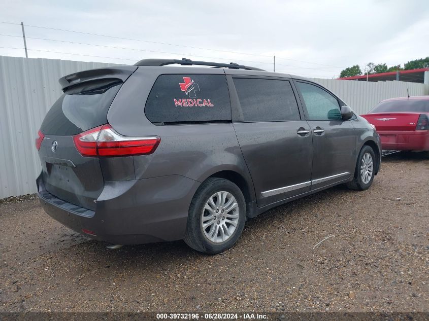 2016 Toyota Sienna Xle 8 Passenger VIN: 5TDYK3DC4GS766159 Lot: 39732196