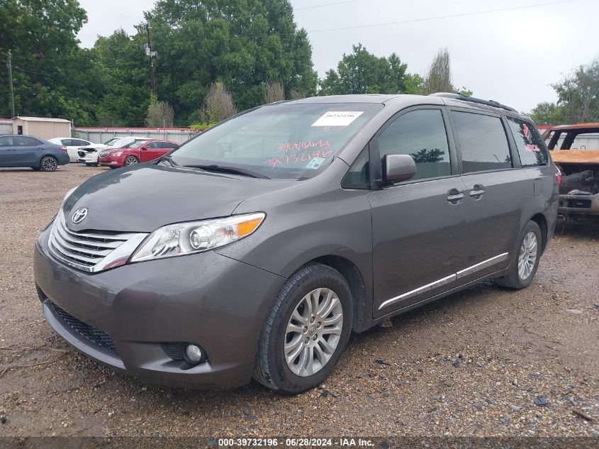 2016 Toyota Sienna Xle 8 Passenger VIN: 5TDYK3DC4GS766159 Lot: 39732196