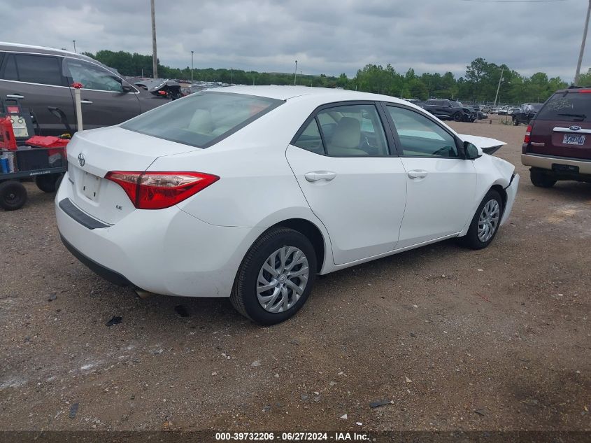 2017 Toyota Corolla L/Le/Xle/Se/Xse VIN: 2T1BURHE2HC864812 Lot: 39732206