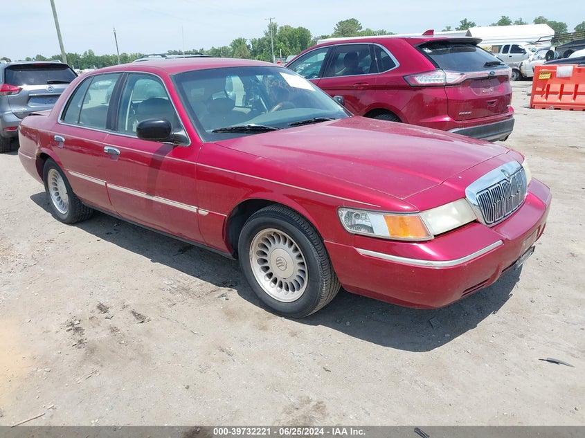 2001 Mercury Grand Marquis Ls VIN: 2MEFM75WX1X662349 Lot: 39732221