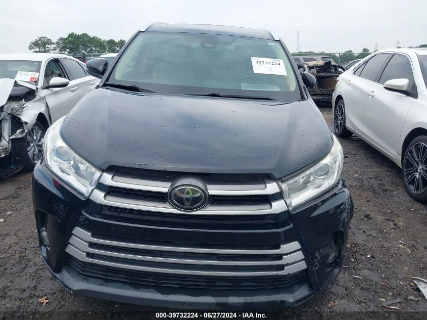 2017 Toyota Highlander Se/Xle VIN: 5TDKZRFH6HS508174 Lot: 39732224