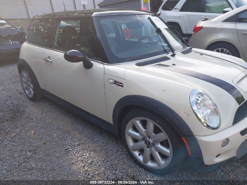 2006 Mini Cooper S VIN: WMWRE33596TJ38772 Lot: 39732234