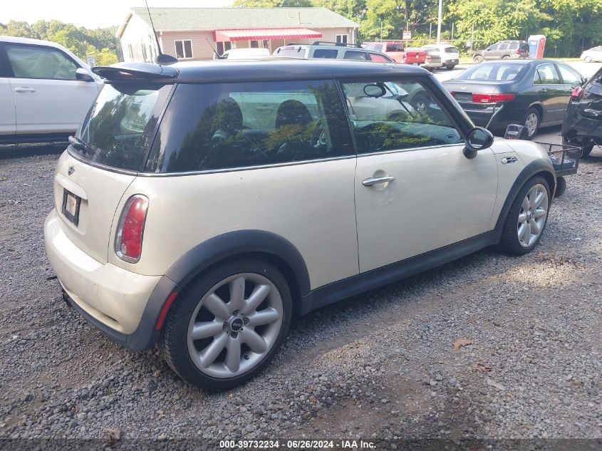 2006 Mini Cooper S VIN: WMWRE33596TJ38772 Lot: 39732234