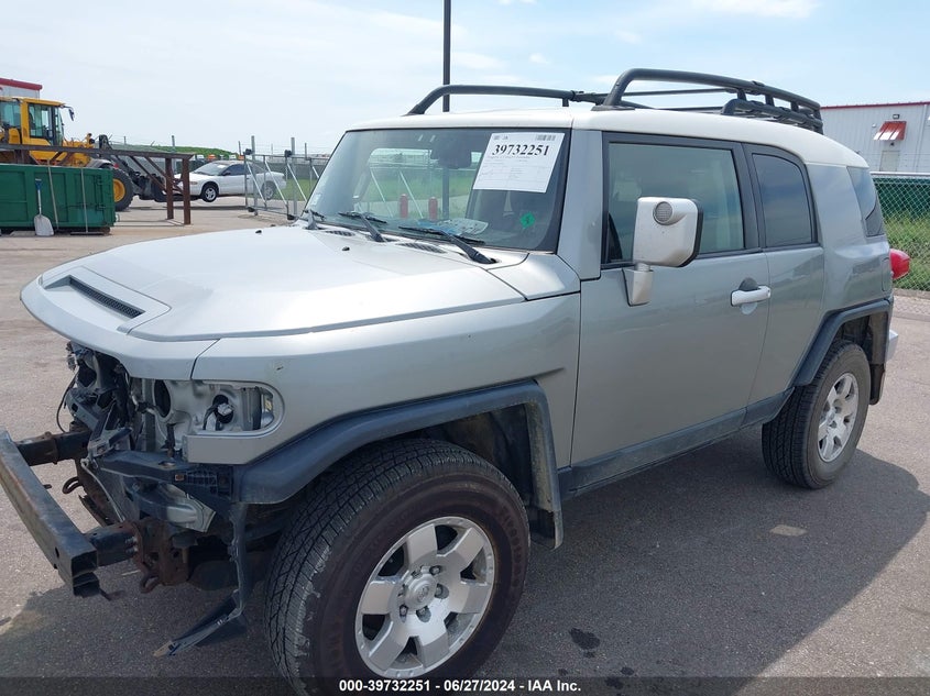 2010 Toyota Fj Cruiser VIN: JTEBU4BF0AK083050 Lot: 39732251