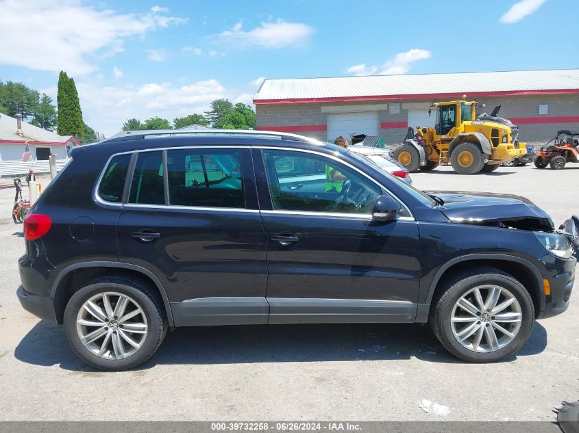 2013 Volkswagen Tiguan S/Se/Sel VIN: WVGBV7AX3DW523154 Lot: 39732258