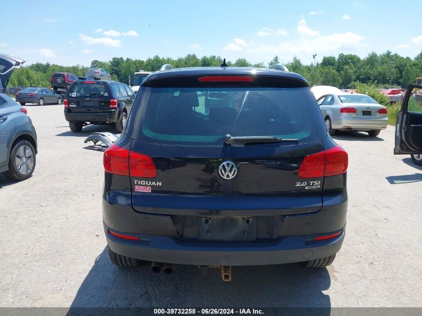 2013 VOLKSWAGEN TIGUAN S/SE/SEL - WVGBV7AX3DW523154