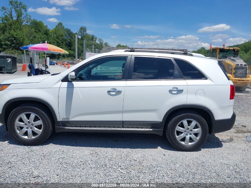 2012 Kia Sorento Lx V6 VIN: 5XYKTDA28CG227538 Lot: 39732259