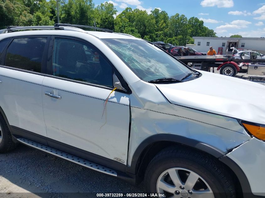 2012 Kia Sorento Lx V6 VIN: 5XYKTDA28CG227538 Lot: 39732259