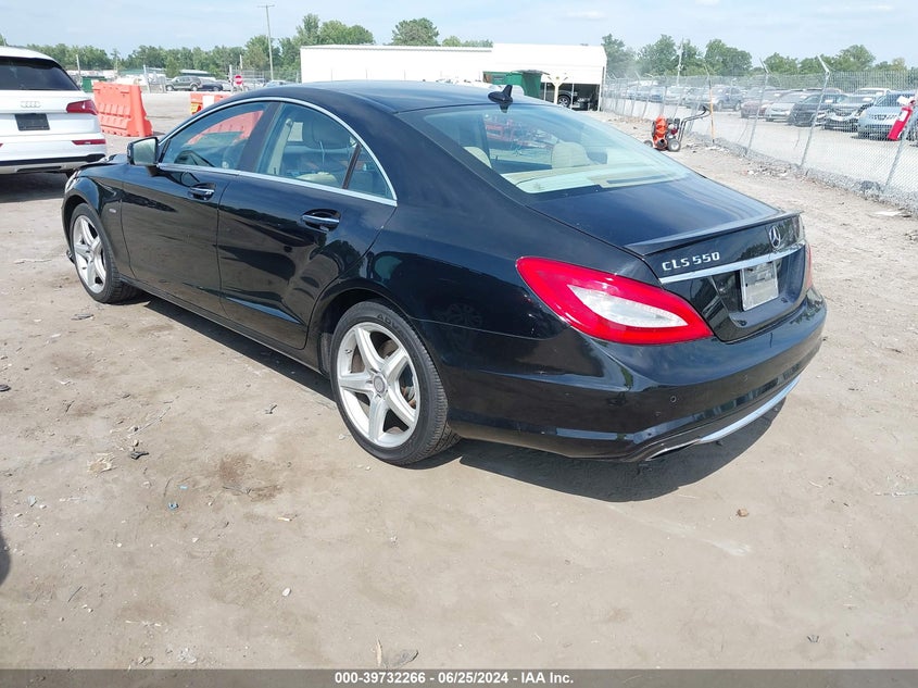 2012 Mercedes-Benz Cls 550 4Matic VIN: WDDLJ9BB1CA045479 Lot: 39732266
