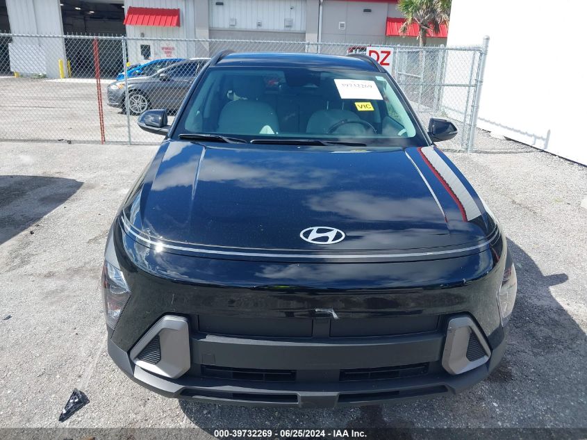 2024 Hyundai Kona Sel VIN: KM8HB3AB8RU063007 Lot: 39732269