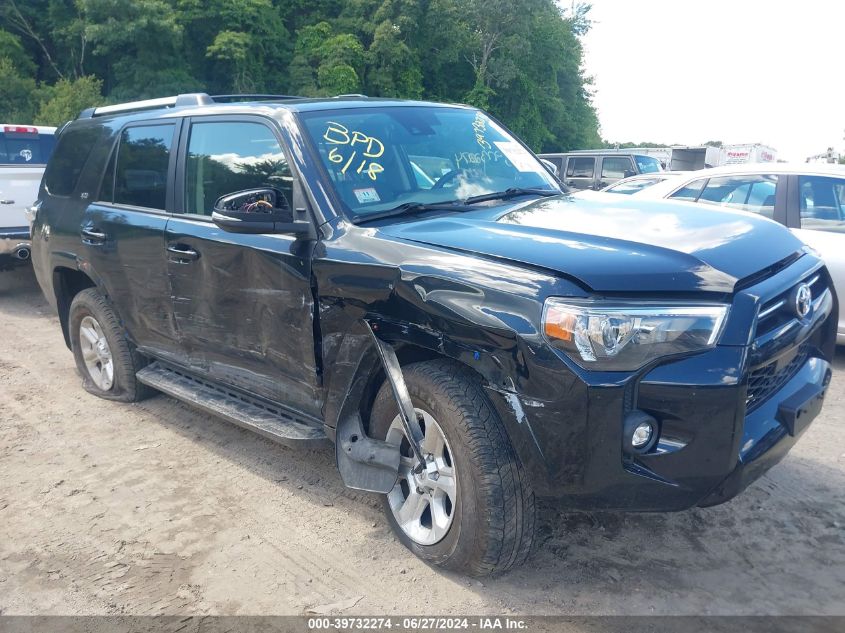 2021 Toyota 4Runner Sr5 Premium VIN: JTENU5JR5M5856287 Lot: 39732274