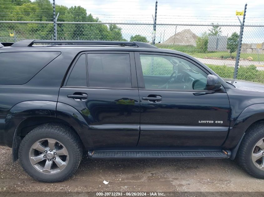2006 Toyota 4Runner Limited VIN: JTEBT17R960061524 Lot: 39732293