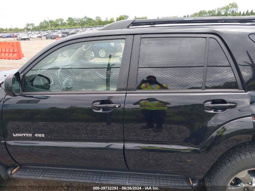 2006 Toyota 4Runner Limited VIN: JTEBT17R960061524 Lot: 39732293