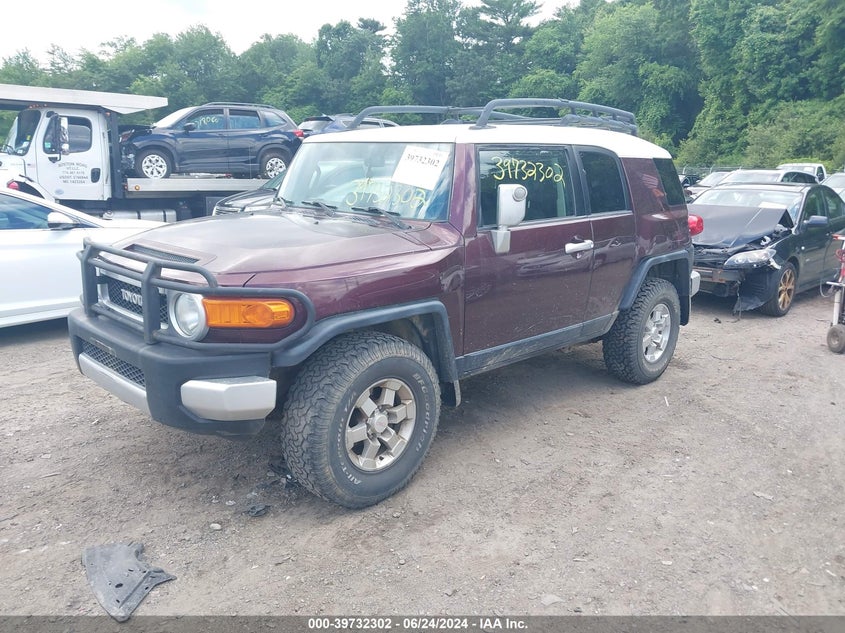 2007 Toyota Fj Cruiser VIN: JTEBU11F970083889 Lot: 39732302
