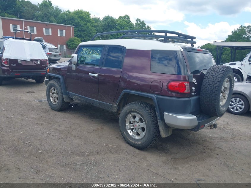 2007 Toyota Fj Cruiser VIN: JTEBU11F970083889 Lot: 39732302