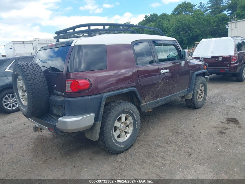 2007 Toyota Fj Cruiser VIN: JTEBU11F970083889 Lot: 39732302