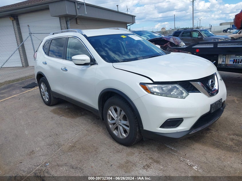 2015 Nissan Rogue Sv VIN: KNMAT2MT3FP521208 Lot: 39732304