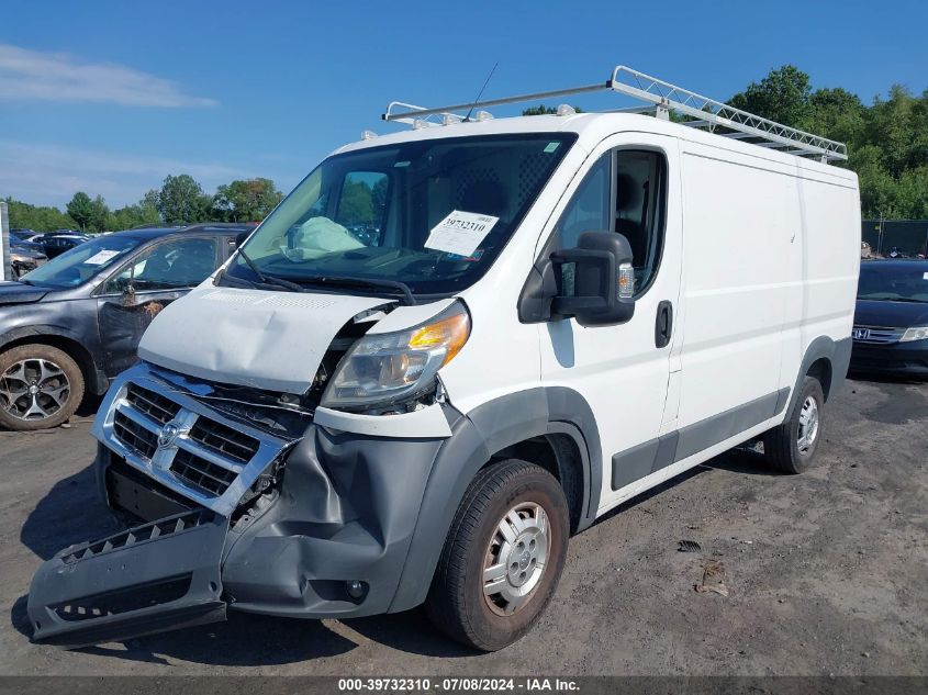 2017 Ram Promaster 1500 Low Roof 136 Wb VIN: 3C6TRVAG8HE525863 Lot: 39732310