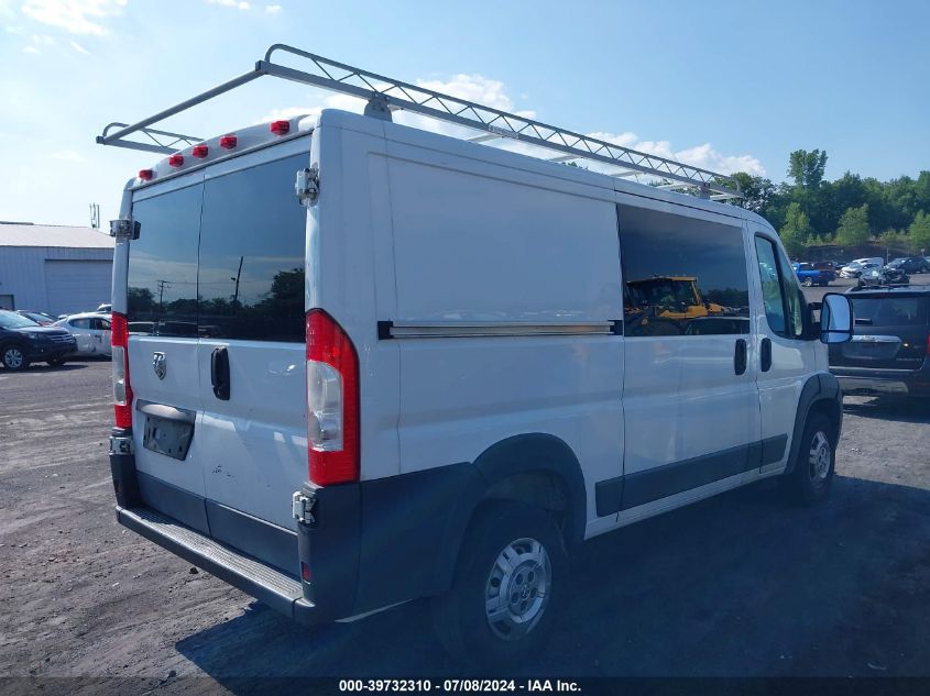 2017 Ram Promaster 1500 Low Roof 136 Wb VIN: 3C6TRVAG8HE525863 Lot: 39732310