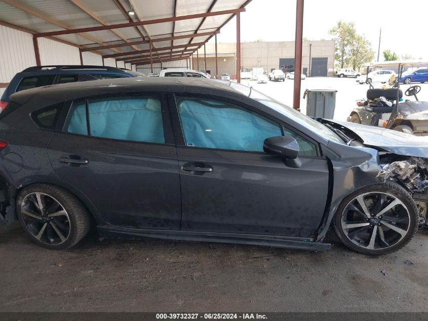 2022 Subaru Impreza Sport 5-Door VIN: 4S3GTAM62N3719718 Lot: 39732327