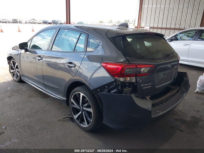2022 Subaru Impreza Sport 5-Door VIN: 4S3GTAM62N3719718 Lot: 39732327