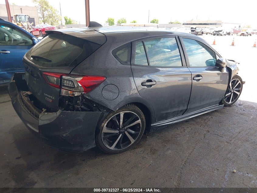 2022 Subaru Impreza Sport 5-Door VIN: 4S3GTAM62N3719718 Lot: 39732327
