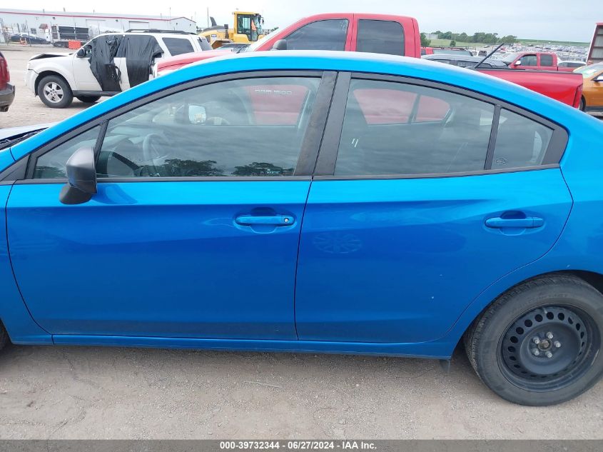 2021 Subaru Impreza Sedan VIN: 4S3GKAB60M3603423 Lot: 39732344