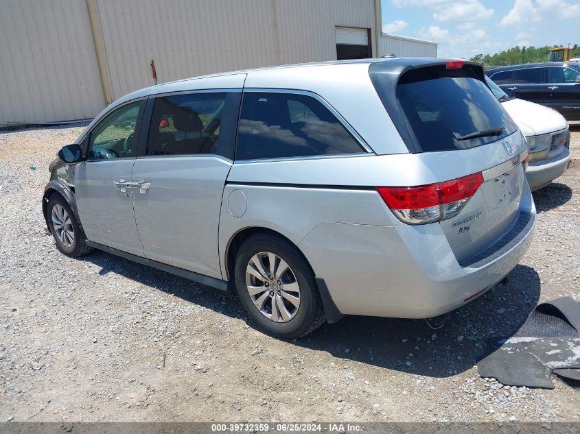 2015 Honda Odyssey Ex-L VIN: 5FNRL5H68FB107683 Lot: 39732359