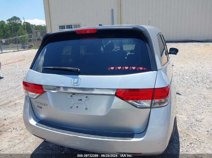 2015 Honda Odyssey Ex-L VIN: 5FNRL5H68FB107683 Lot: 39732359