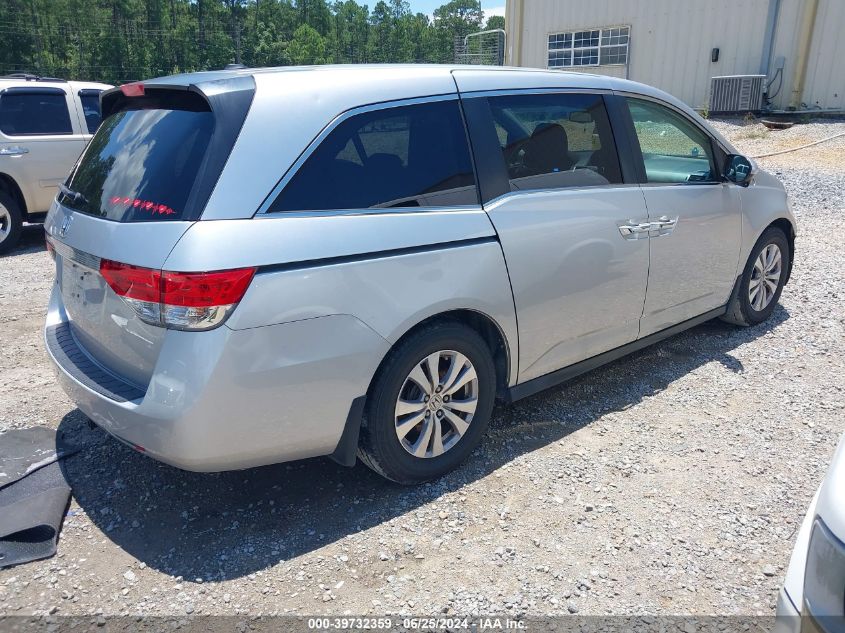 2015 Honda Odyssey Ex-L VIN: 5FNRL5H68FB107683 Lot: 39732359