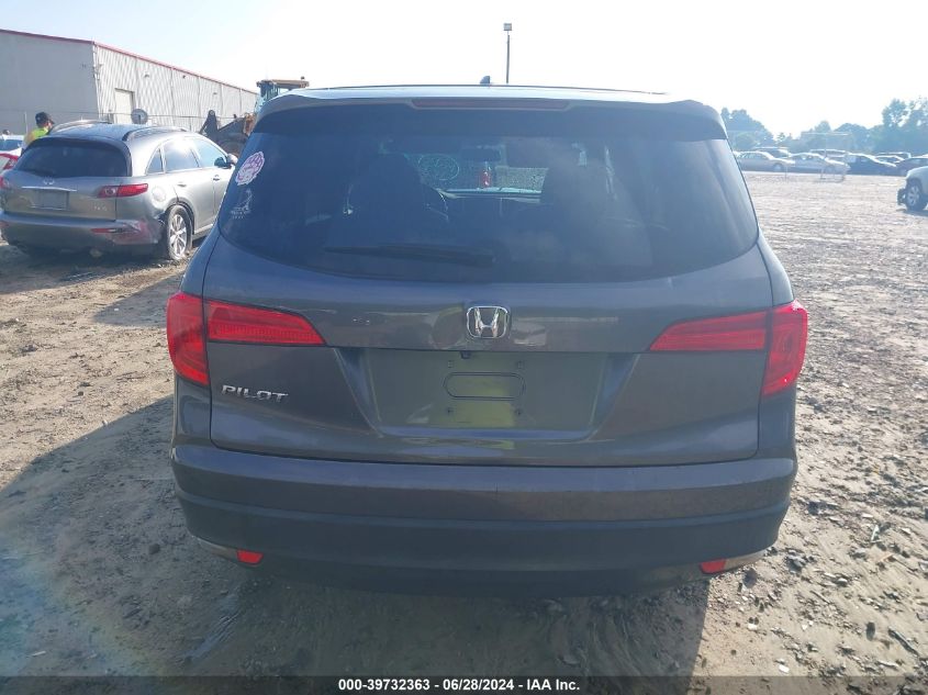 5FNYF5H57JB025639 2018 Honda Pilot Ex-L