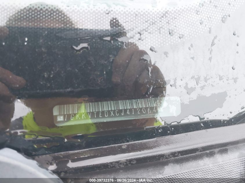 2012 GMC Acadia Denali VIN: 1GKKVTEDXCJ412064 Lot: 39732376