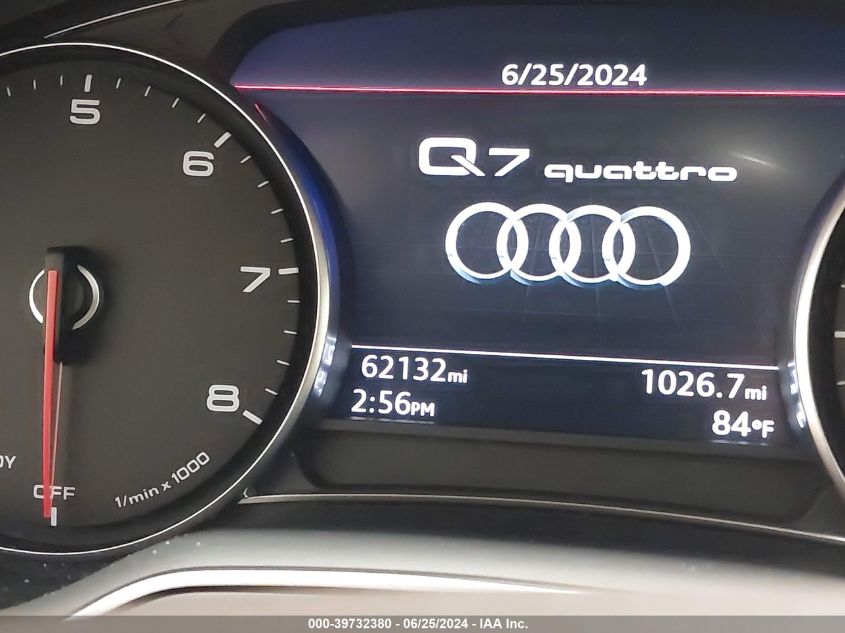 2018 Audi Q7 3.0T Premium VIN: WA1AAAF78JD049365 Lot: 39732380