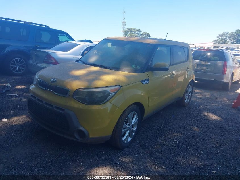 2014 Kia Soul + VIN: KNDJP3A5XE7073791 Lot: 39732383