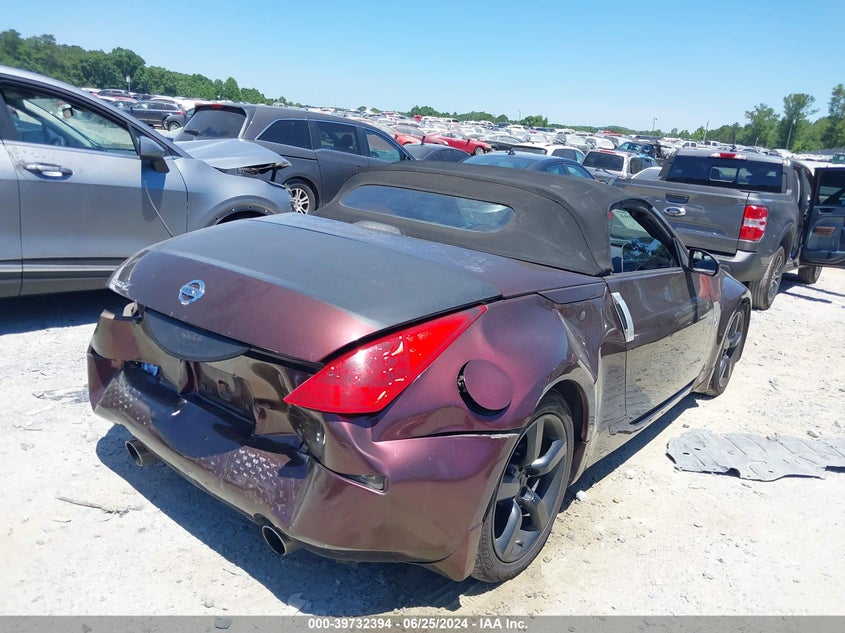 2006 Nissan 350Z Enthusiast VIN: JN1AZ36A56M455524 Lot: 39732394