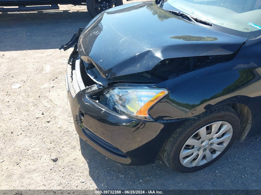 2013 Nissan Sentra Sv VIN: 3N1AB7AP1DL776894 Lot: 39732398