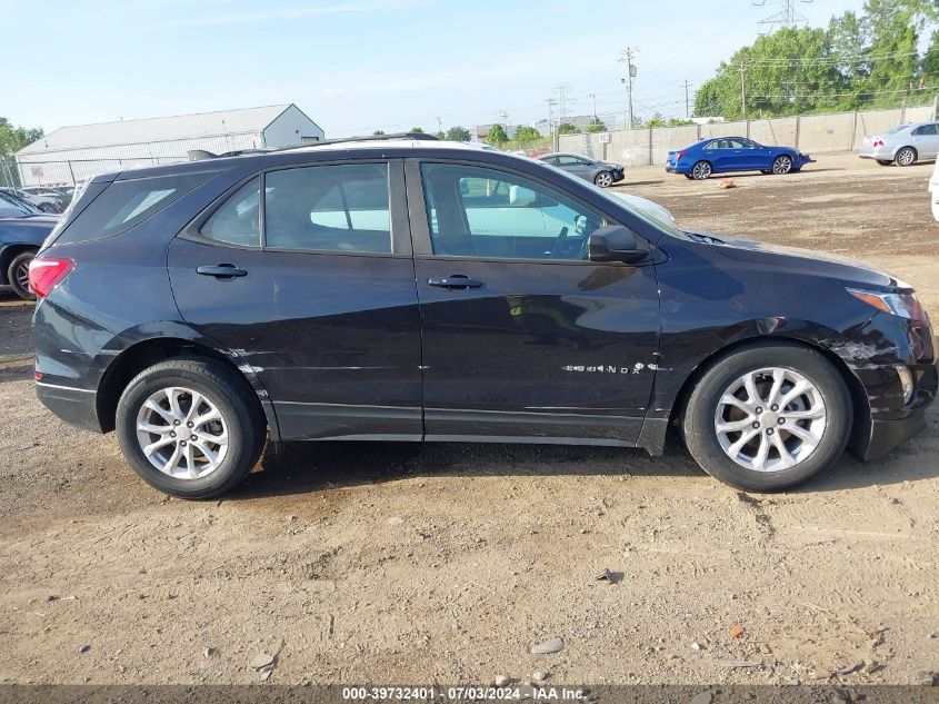 2021 CHEVROLET EQUINOX LS - 3GNAXHEV7MS122458