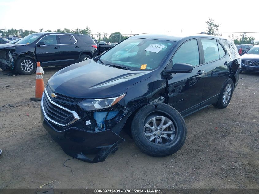 2021 CHEVROLET EQUINOX LS - 3GNAXHEV7MS122458