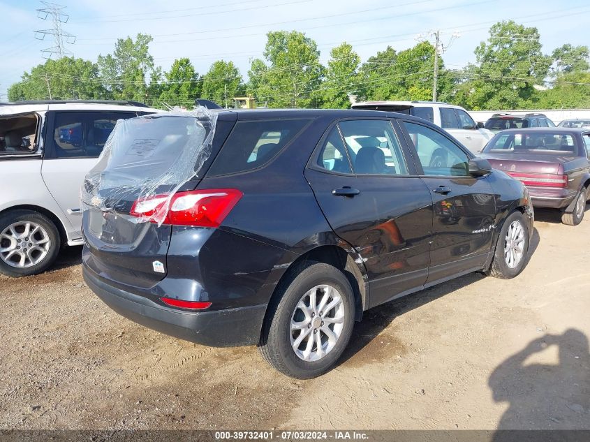 2021 Chevrolet Equinox Ls VIN: 3GNAXHEV7MS122458 Lot: 39732401