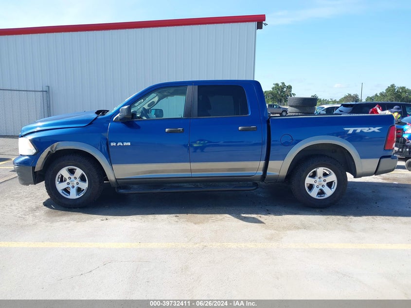 2009 Dodge Ram 1500 Slt/Sport/Trx VIN: 1D3HB13P79S744683 Lot: 39732411